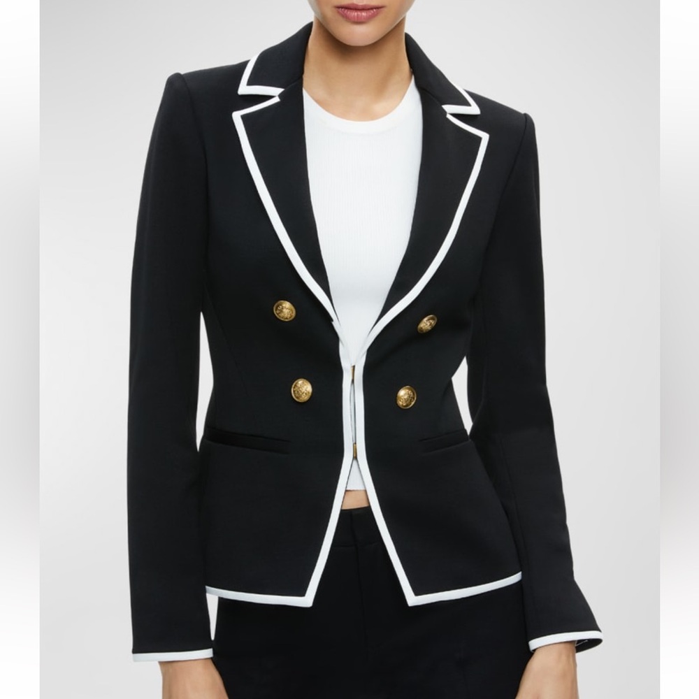 Alice + Olivia Black Blazer